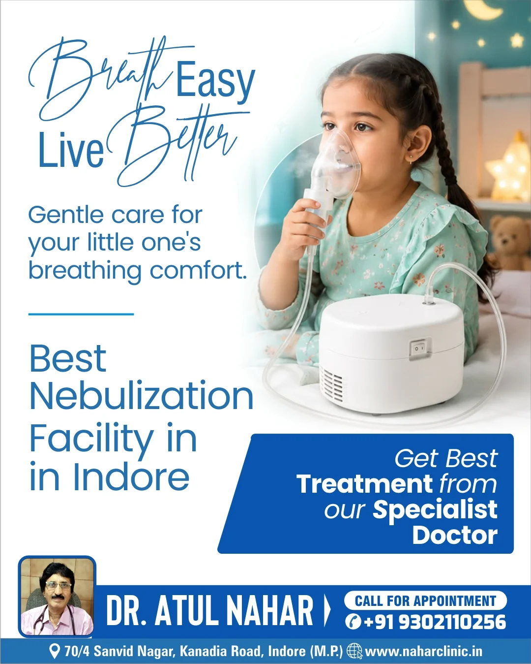 Nebulization Facility in Indore